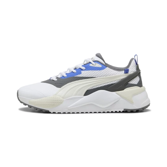 Obrázek produktu PUMA GS-X Efekt Golf Shoe, Shoes, White/Vapor Gray/Royal Sapphire