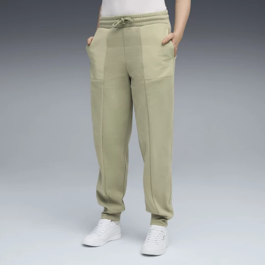 Obrázek produktu PUMA HER High-Waist Sweatpants Women, Clothing, Lux Army