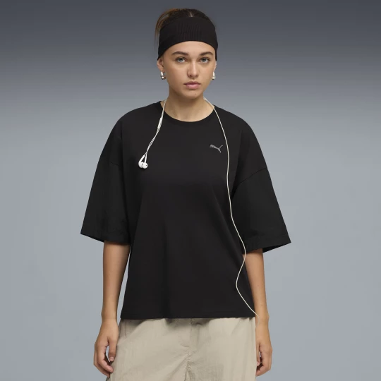 Obrázek produktu PUMA HER Oversized Tee Women, Clothing, Black