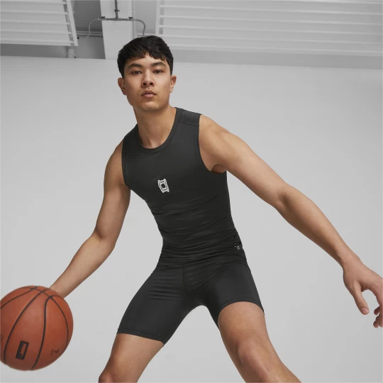 Obrázek produktu PUMA Hoops Team Sleeveless Basketball Top Men, Clothing, Black