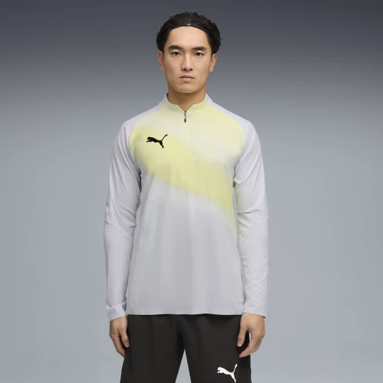 Obrázek produktu PUMA Individual Lightspeed Ultimate Quarter-Zip Football Top Men, Men, Silver Mist/Black