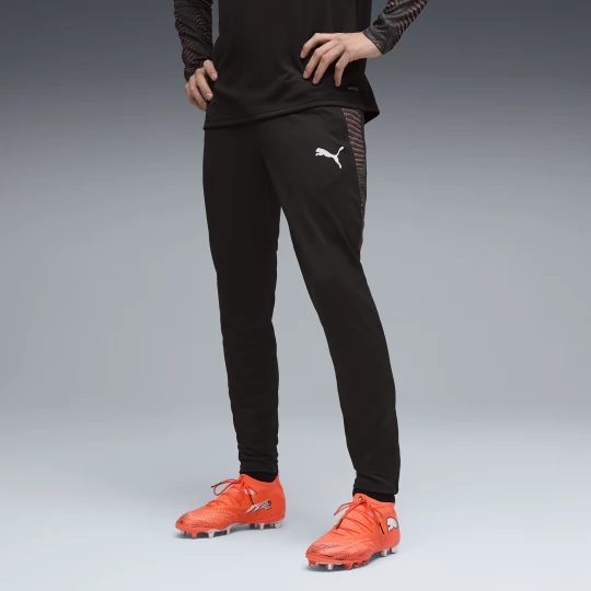 Obrázek produktu PUMA individualFINAL Football Pants Men, Clothing, Black/Mint Jelly/Glowing Red