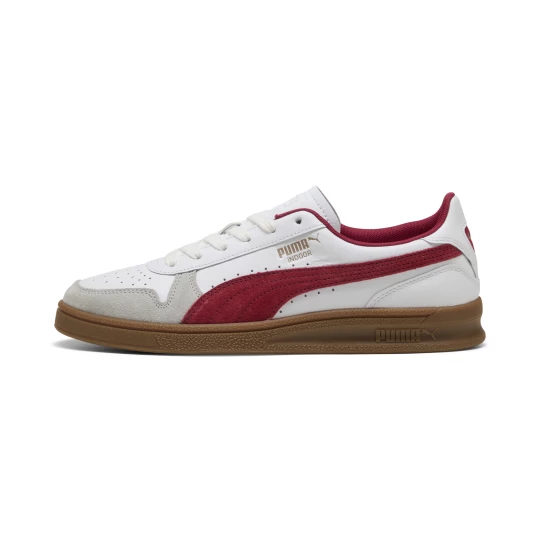 Obrázek produktu PUMA Indoor Sneakers Unisex, Shoes, White/Dark Crimson/Gum