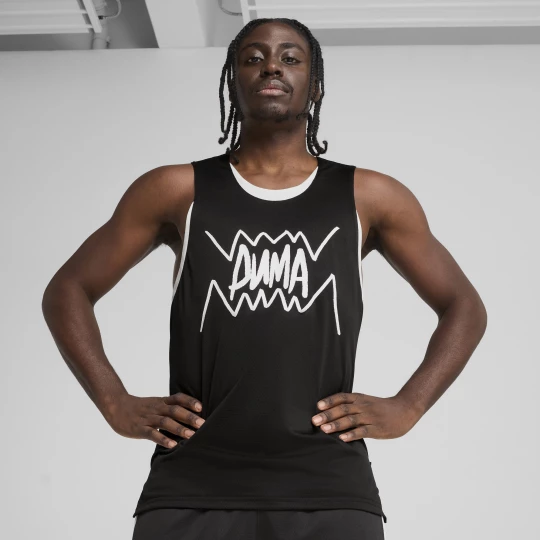Obrázek produktu PUMA Jaws Core Basketball Tank Men, Clothing, Black
