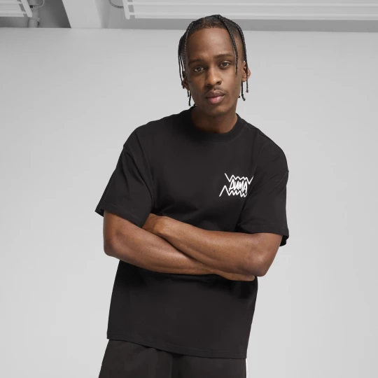 Obrázek produktu PUMA Jaws Core Basketball Tee Men, Clothing, Black