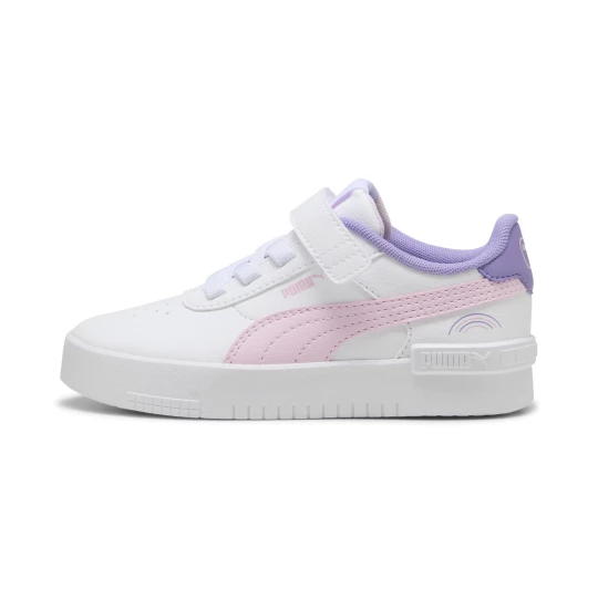 Obrázek produktu PUMA Jola Colorful Rainbow Sneakers Kids, Shoes, White/Pearl Pink/Lavender Alert