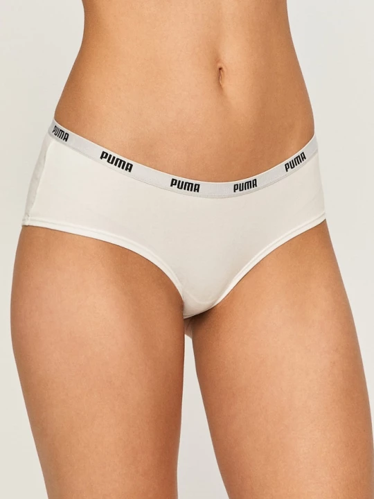 Obrázek produktu Puma kalhotky dámské bavlněné s elastanem 3-pack béžová