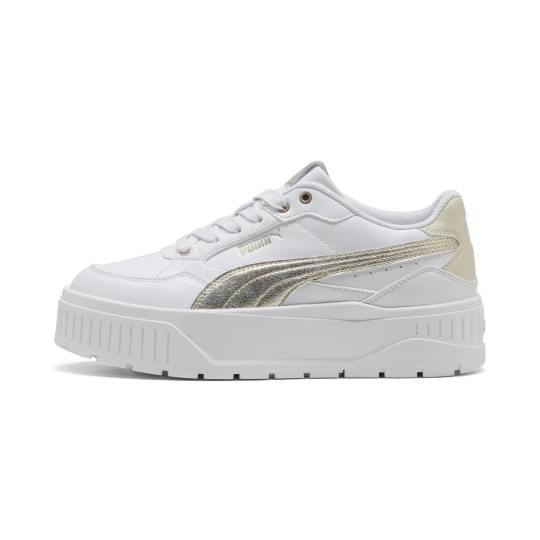 Obrázek produktu PUMA Karmen II Idol Metallic Whisper Sneakers Women, Shoes, White/Gold