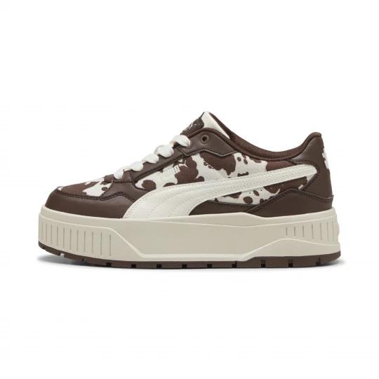 Obrázek produktu PUMA Karmen II Idol Wild Sneakers Women, Shoes, Warm White / Chestnut Brown