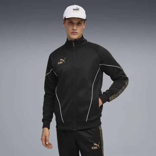 Obrázek produktu PUMA KING Anthem Football Jacket Men, Clothing, Black/Gold