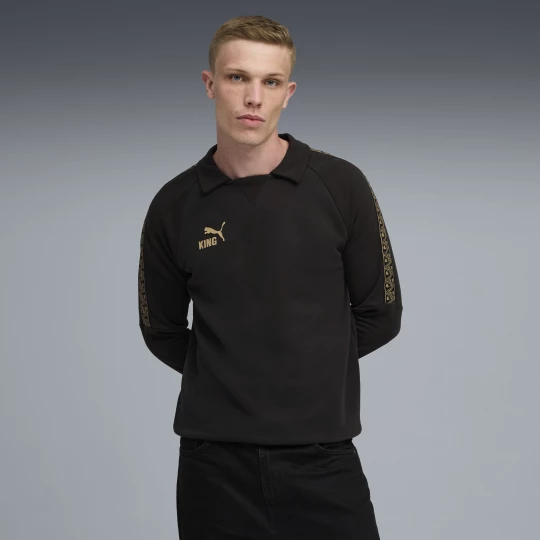 Obrázek produktu PUMA KING Drill Football Top Men, Clothing, Black/Gold