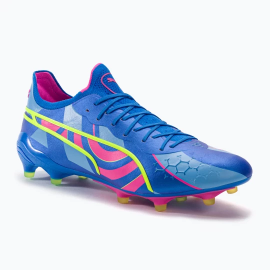 Obrázek produktu PUMA King Ultimate Energy FG / AG pánské kopačky ultra blue / luminous pink / luminous blue