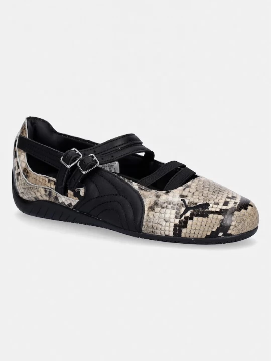 Obrázek produktu Puma Kožené baleríny Puma Speedcat Ballet Snake béžová