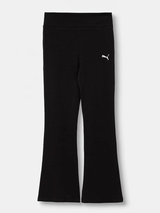 Obrázek produktu Puma legíny dětské s bavlnou ESS High-Waist Flared Leggings černá