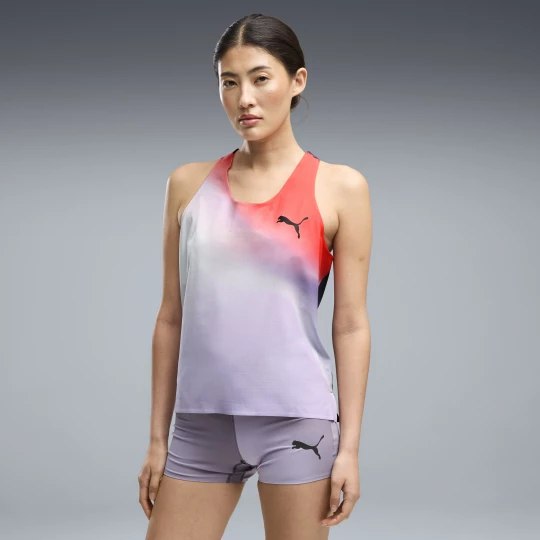 Obrázek produktu PUMA Lightspeed ULTRAWEAVE Graphic Running Singlet Women, Clothing, Inky Depths