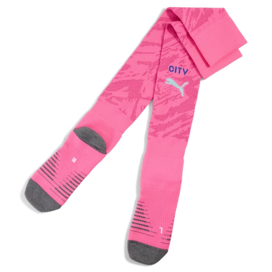 Obrázek produktu PUMA Manchester City 25/26 Goalkeeper Socks Men, Clothing, Pink Pes/Orchid Shadow