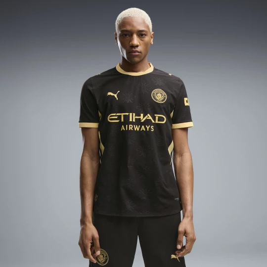 Obrázek produktu PUMA Manchester City 26 / 27 Away Authentic Jersey Men, Men, Black / Flaxen