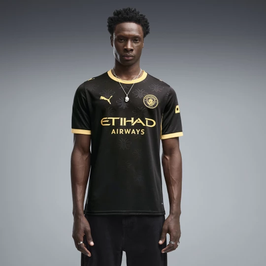 Obrázek produktu PUMA Manchester City 26 / 27 Away Jersey Men, Men, Black / Flaxen