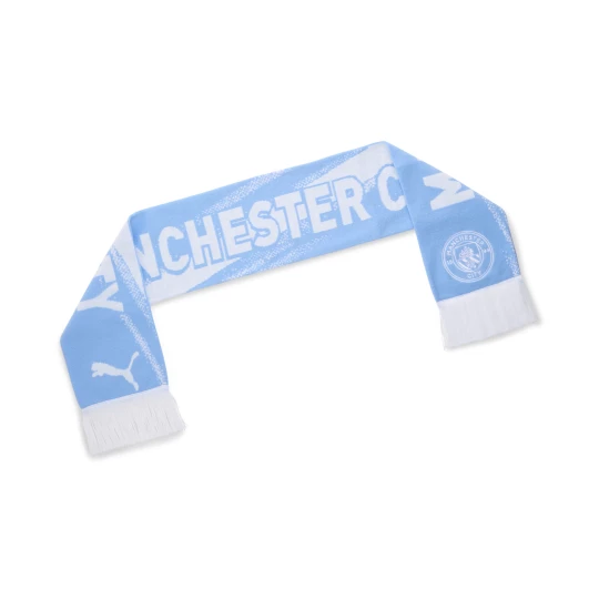 Obrázek produktu PUMA Manchester City Essentials Scarf, Men, Light Blue/White