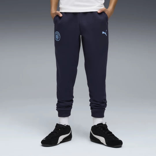 Obrázek produktu PUMA Manchester City FtblEssentials Pants Youth, Clothing, Navy/Light Blue