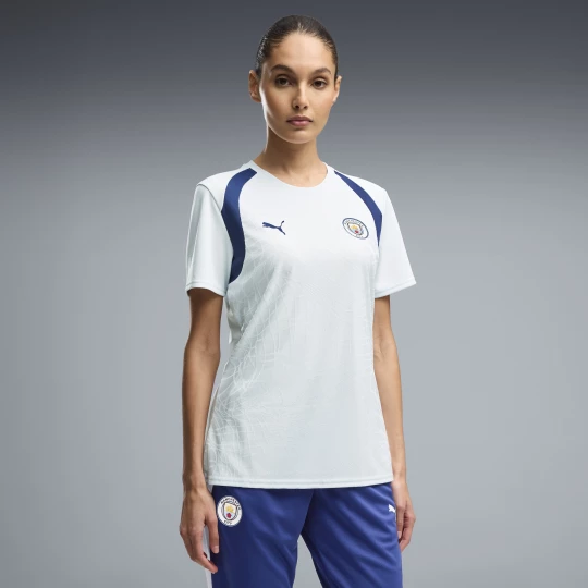Obrázek produktu PUMA Manchester City Training Jersey Women, Clothing, Dewdrop / Blue Jewel