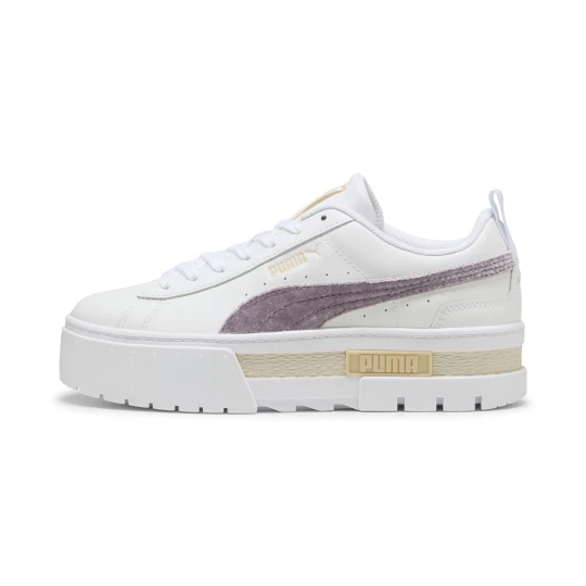 Obrázek produktu PUMA Mayze Velvet Dream Sneakers Women, Shoes, White/Plum Jam