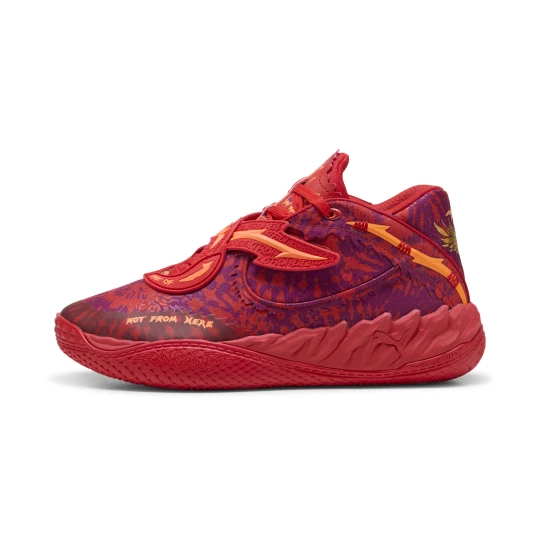Obrázek produktu PUMA MB.05 Crowd Surf Basketball Shoes Unisex, Shoes, Red/Magenta Gleam/Orange Pes
