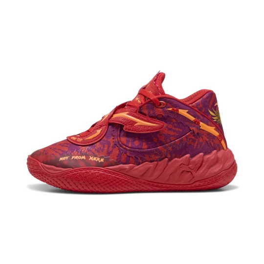 Obrázek produktu PUMA MB.05 Crowd Surf Basketball Shoes Youth, Shoes, Red/Magenta Gleam/Orange Pes