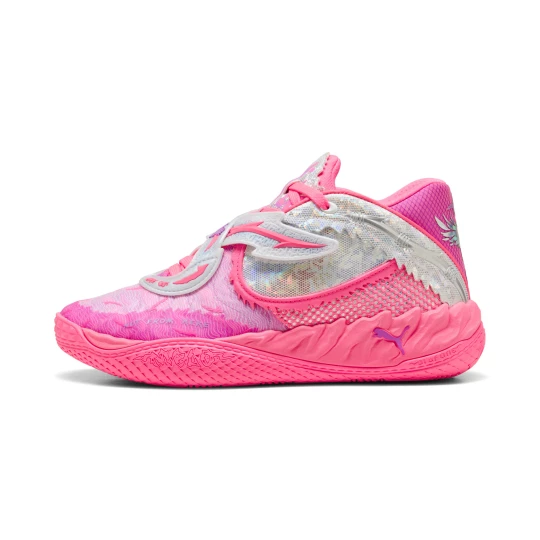 Obrázek produktu PUMA MB.05 World Tour Basketball Shoes Unisex, Shoes, Sun Struck/Pure Magenta růžová