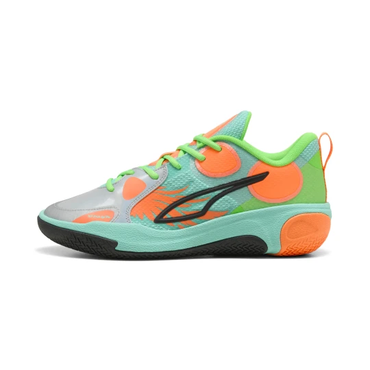 Obrázek produktu PUMA MB World.01 Basketball Shoes Unisex, Shoes, Orange Pes / Green Pes
