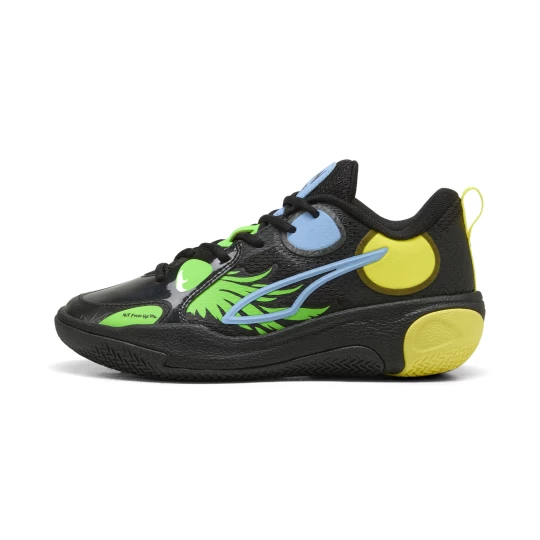 Obrázek produktu PUMA MB World.01 Basketball Shoes Youth, Shoes, Black/Lemon Crush