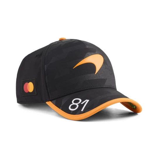 Obrázek produktu PUMA McLAREN MASTERCARD F1 TEAM Replica Piastri Baseball Cap, Accessories, Black