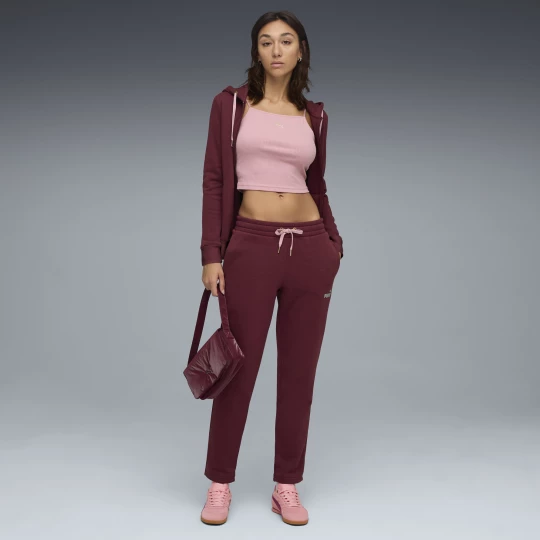 Obrázek produktu PUMA Metallic Hooded Sweat Suit Women, Clothing, Ruby Shimmer