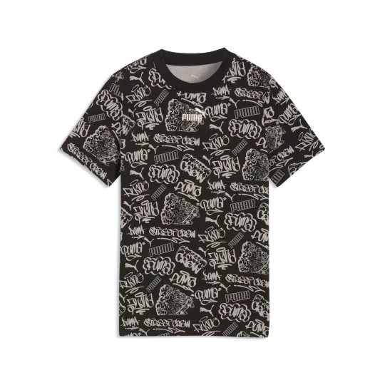 Obrázek produktu PUMA MID 90s Printed Tee Youth, Shop, Black