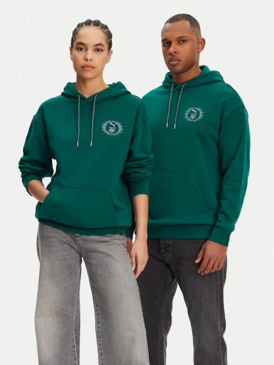 Obrázek produktu Puma Mikina Unisex Harry Potter 630093 Zelená Relaxed Fit