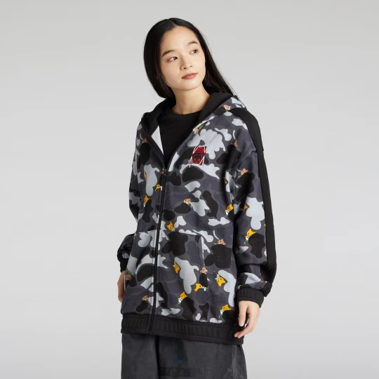 Obrázek produktu PUMA NEKOSAN x HOOPS DYLAN Graphic Zip Hoodie Unisex, Clothing, Black