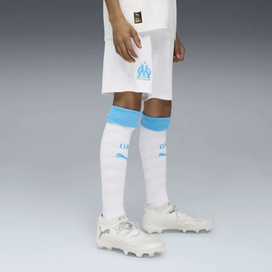 Obrázek produktu PUMA Olympique de Marseille 25/26 Shorts Youth, Clothing, White/Azure béžová