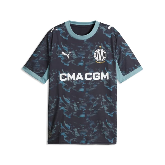Obrázek produktu PUMA Olympique de Marseille 26/27 Away Jersey Youth, Shop, Navy/Baltic Sea Blue