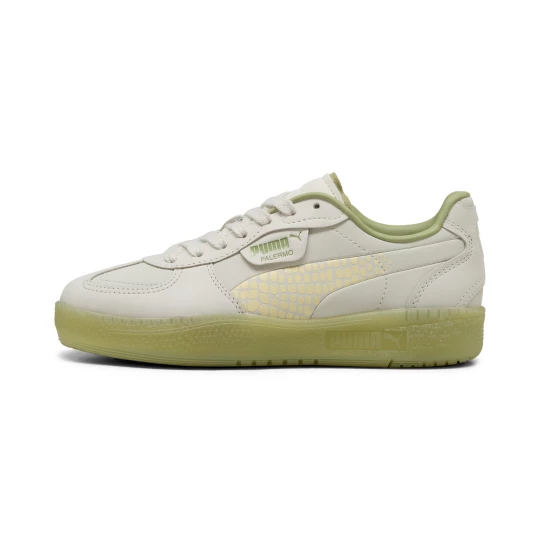 Obrázek produktu PUMA Palermo Moda Selva Sneakers Women, Shoes, Vapor Gray/Creamy Vanilla/Calming Green
