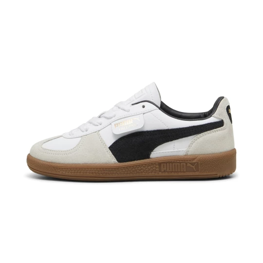 Obrázek produktu PUMA Palermo Sneakers Youth, Shoes, White / Vapor Gray / Gum stříbrná