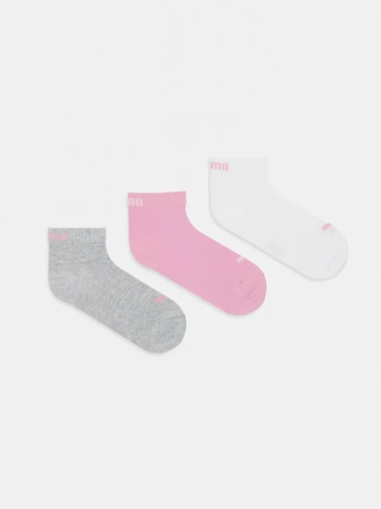 Obrázek produktu Puma Ponožky Puma QUARTER PLAIN 3-pack růžová