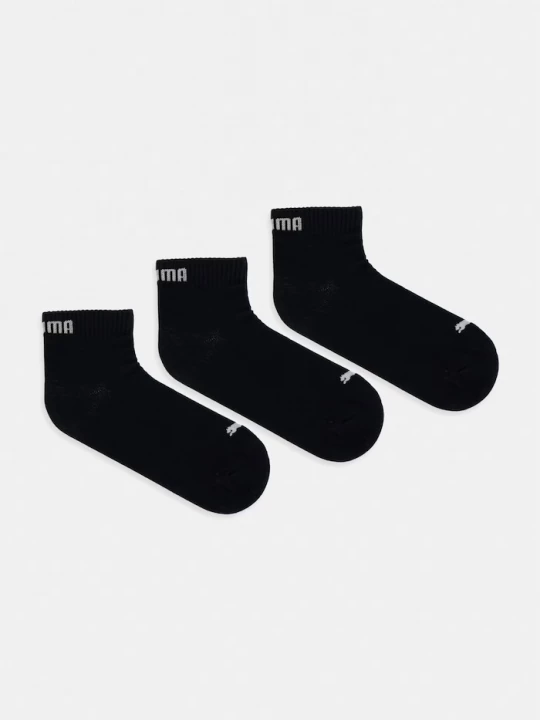 Obrázek produktu Puma ponožky s bavlnou QUARTER PLAIN 3-pack černá