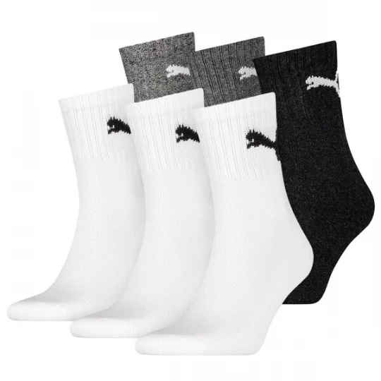 Obrázek produktu PUMA Ponožky šedá / černá / bílá