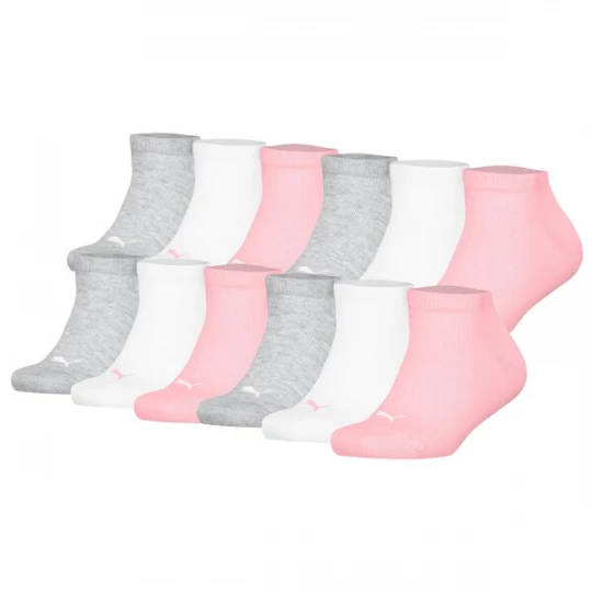 Obrázek produktu PUMA Ponožky šedý melír / pink / bílá