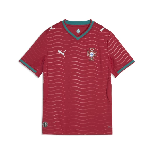 Obrázek produktu PUMA Portugal 2026 Home Jersey Youth, Shop, Club Red / Green Lagoon