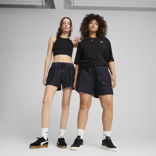 Obrázek produktu PUMA PREMIUM Essentials A-Line Shorts 4' Jacquard Women, Women, New Navy