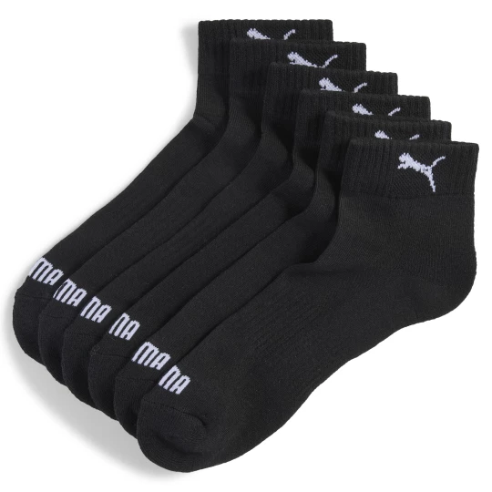Obrázek produktu PUMA Quarter Socks (3 Pack) Unisex, Clothing, Black