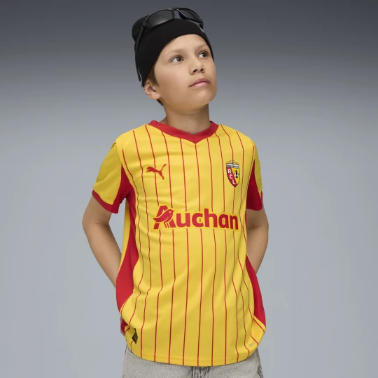 Obrázek produktu PUMA RC Lens 25/26 Home Jersey Youth, Clothing, Pelé Yellow/Red