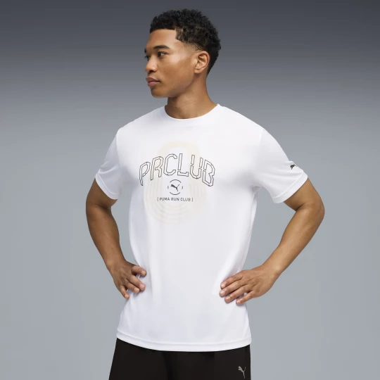 Obrázek produktu PUMA Run Club Graphic Tee Men, Clothing, White