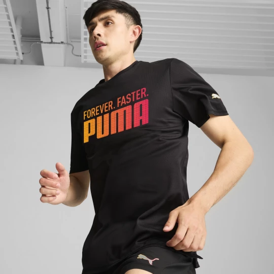 Obrázek produktu PUMA RUN FAV "Forever. Faster." Tee Men, Clothing, White